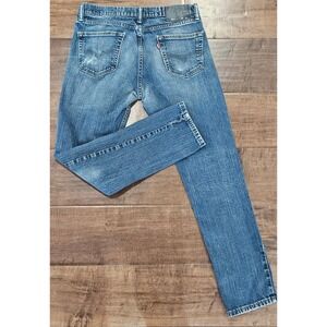 RETRO Levis 511 Slim Fit Jeans Mens 34x32 Medium Wash Blue Denim